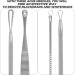 FOMIYES Pores Household Tools 1 Set of Tool Stainless Steel s Pimple Extractor Tool for Blemish Whitehead Popping Nose Face Tools Pimple Tools Pore Removal Extractor - Buy Online on GoSupps.com