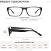 Gaoye 5-Pack Reading Glasses Blue Light Blocking Spring Hinge Readers for Women Men Anti Glare Filter Lightweight Eyeglasses Black 3.0 x - Buy Online on GoSupps.com