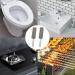 SHUNCHG 2 Pieces Pumice Stone for Cleaning with Non-Slip Handle Pumice Stones for Cleaning Ring for Toilet Cup Bathroom Tiles Hard Water Stains Grills Pools - Buy Online on GoSupps.com