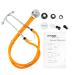 HONSUN Dual Head Stethoscope - Sprague Rappaport for Doctors and Nurses (Orange) - Buy Online on GoSupps.com