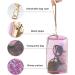 Lyellfe 8-Piece Waterproof Cosmetic Bags Set | Glitter Travel & Medical Bags for Women | Portable 20cm x 11.5 x 7.5cm - Buy Online on GoSupps.com