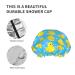 Yellow Rubber Ducks Shower Cap for Women - Adjustable Double Waterproof Layers | Hair Protection Reusable Spa Salon Hat - One Size - Buy Online on GoSupps.com