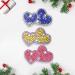 ARVALOLET Handmade Diamond Hair Accessories - 3 Pieces Leaf Flower Butterfly Heart Dragonfly DIY Accessories FJ020 - Buy Online on GoSupps.com