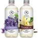 Fuller Vanilla & Lavender Room Fragrance Diffuser Refill Set - 2x500ml | Long-Lasting Home Scent | International Shipping - Buy Online on GoSupps.com