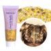 Yeweian Gold Body Glitter, Face Glitter Gel, Mermaid Sequins Lip Eye Nails Hair Body Glitter Makeup, Liquid Holographic Chunky Glitter Festival Rave Accessories, Body Glitter Gel for Women,50g 02Gold