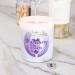 BlackBerry Bliss Iridescent Candle - 10 oz Soy & Coconut with Hidden Jewelry | Shop 100% Eco-Friendly Candle & Earrings - Buy Online on GoSupps.com