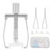 5PCS Ingrown Toenail Lifter Tool Set Ingrown Toenail Corrector Reduce Pain Swelling Stainless Steel Paronychia Corrector Kit