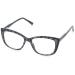Sofia Vergara x Foster Grant Women's Gloria Reading Glasses Square Grey Leopard 51 Millimeters 1.75 x
