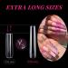 TOEDO 3XL Extra Long Square Nail Tips - 120PCS Full Cover Coffin Fake Nails Kit - Acrylic Press On Nails for Extension - 12 Sizes with Storage Box - Clear Square-Cut Design - Buy Online on GoSupps.com
