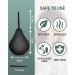 Silicone Reusable Enema Kit - 224ml Douche Enema for Constipation - Men Women - Black - Buy Online on GoSupps.com