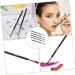 Beavorty 5pcs Makeup Brush Thin Eyeliner Brush Makeup Tool Oblique Eyeliner Brush Eye Brush Girl Flat Brush - Buy Online on GoSupps.com