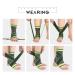 SHENGYUAN Ankle Brace for Men & Women - Sports Support Sleeve for Achilles Tendon & Plantar Fasciitis Relief | Air Knit Fabric | Joint Pain & Swelling Relief (1 Pair - Buy Online on GoSupps.com