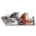Hi-Look Microfiber Cleaning Cloth - Horses and Wreath