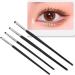 4pcs Eye Shadow Smudge Brush Detailed Handle Hair Detail Makeup Brush Kit Brochas Ojos Eyeline Brushes Soft Comfortable - Buy Online on GoSupps.com