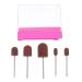Beaupretty 2 Sets Nail Sand Ring Cap Nail Art Bit Tools Nail Art Drill Bit Tool Felt Wool Nail Drill Bit Nail Drill Kit Manicure Pedicure Drill Bit Polishing Heads Nail To Rotate File Foot - Buy Online on GoSupps.com