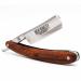 Brent Berkeley the Signature Classic open razor men - barber knife - carbon steel - durable razor blade - beard knife - reduces skin irritation - razor men wet