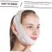 FRCOLOR 1pc Face Face Slimmer Breathable Band Double Chin Chin Cheek Band Facial Strap Nylon Mesh White Breathable Belt Woman - Buy Online on GoSupps.com