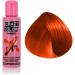 Crazy Color Vibrant Coral Red Hair Dye - 100ml | Highly Pigmented Vegan Formula | No Bleach or Ammonia - Buy Online on GoSupps.com