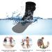 RTDEP 3MM Neoprene Water Socks - Unisex Wetsuit Boots for Diving and Water Sports - Black - XX-Large - Buy Online on GoSupps.com