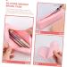 Angoily Silicone Storage Bag Makeup Brush Silicone Cosmetic Brush Bag Cosmetic Brush Holder Foundations Pouch Zip Lock Organizer Small at Home Pink Travel Silica Gel Toolkit - Buy Online on GoSupps.com
