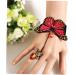 COHEALI 1pc Butterfly Ring Bracelet Rings for Teen Girls Wrist Chain Wristband with Finger Ring Jewelry Miss - Buy Online on GoSupps.com