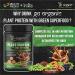 Kavir Vegan Plant Protein Herbs Antioxidants Digestive Enzymes (Natural Chocolate Flavor) Green 500 g - Buy Online on GoSupps.com
