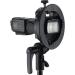 Godox S2 Flash S-Type Bracket with Bowens Mount for Round Head Flashes - Compatible with Godox V1, AD200Pro, AD400Pro, V860II, TT685, TT600, TT350 Series - Direction-Adjustable Handle - Buy Online on GoSupps.com