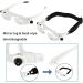 Lightweight Magnifying Glass High-Definition Head-Mounted Focusing High-Power Magnifying Glass 30 Times for Reading Watch Repair Lofty Ambition - Buy Online on GoSupps.com