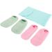 Qukaim Gel Spa Socks Moisturizing Gel Socks and Neck Wrap Set Skin Smoothing and Firming Spa Gel Nourishing Repair 2 Pairs Socks and 1 Neck Wrap - Buy Online on GoSupps.com