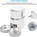 Smart Cat Feeder - WellToBe Automatic WiFi Pet Food Dispenser with Voice Recorder & Portion Control, White - Buy Online on GoSupps.com