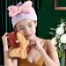 Quick-Drying Dry Hair Cap - Soft Cute Shower Cap Scarf for Women | Black Shampoo Towel - Buy Online on GoSupps.com
