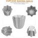 Alipis 2pcs Octagonal Cake Mold Roasting Pan Paper Cups Cupcake Mold Creative Baking Mold Muffin Candy 7.5x7.5x6.5cm Silver - Buy Online on GoSupps.com