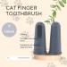Buy Kotomoda Cat Finger Silicone Toothbrush - Food Grade Soft Pink - Best Pet Dental Care Tool for Cats - Buy Online on GoSupps.com