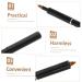 FRCOLOR Lip Brush smudge stick lip stick lip gloss applicators round applicator make up Tricolor lipstick brush lip balm Makeup Tools beauty tools aluminum makeup brush Lip Gloss Brush 13.40X0.90X0.90CM Black - Buy Online on GoSupps.com
