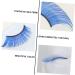minkissy 2 Pairs Blue Long Eyelashes Halloween Artificial Eyelashes Dramatic Long Lashes Eyelashes with Color Nature Fluffy Long Lashes Cosplay Eyelashes False Eyelashes 3d Lengthen - Buy Online on GoSupps.com