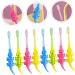 Ultechnovo 8st Cartoon Tier Toothbrushes - Children s Dental Care & Tooth Cleaning Brush | Safe & Fun for Kids - Buy Online on GoSupps.com