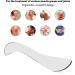 Buy Gua Sha Stainless Steel - Premium Fascia Tool for Lymphatic Drainage & Full Body Massage - Pain Relief for Legs Back Face & Neck - Buy Online on GoSupps.com