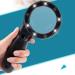 Charging Magnifier HD with Lights for The Elderly to Read 10 Times Handheld Portable Reading Newspaper Good Times - Buy Online on GoSupps.com