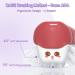 Kids U-Shaped Toothbrush Age 2-6 | Food Grade Silicone Brush | 360 Oral Cleaning | Blue/Pink | Dental Health - Buy Online on GoSupps.com
