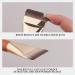 Foundation Makeup Brush - Wooden Handle Highlighter Brush | Face Makeup Tool | Professional Contour Brush | Flat Top Makeup Brushes For Liquid Cream And Powder - Buy Online on GoSupps.com