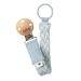 BIBS Pacifier Clip. Pacifier String. Organic Cotton. Danish Design. Organic Cotton String 0-36 Months Baby Blue/Ivory Baby Blue / Ivory