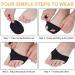 Shop Lophe Baler Forefoot Pads - Reusable Fabric Cushions for Men & Women - Non-Slip High Heel Inserts (Black-S) | Comfort & Support on International Orders - Buy Online on GoSupps.com