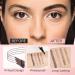 VIVIZEN Waterproof eyebrow pencil 4Core 3D MicroEmbroidery Magic longlasting color creates natural threedimensional eyebrows Light Brow - Buy Online on GoSupps.com