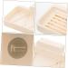 Anneome Soap Box House Draining Dish -mounted Soap Dishes Bathroom Decor Soap Holder for Shower Soap Stand Plastic Soap Dispenser Desk Topper Kitchen Double Layer White Drainer Rack Abs - Buy Online on GoSupps.com