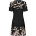 Gecau Women's Cold Shoulder Floral Dress - Beige - XX-Large - Buy Online on GoSupps.com