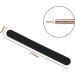 10 PCS Professional Double Sided 100/180 Grit Nail Files - Black Nail File Emery Board for Manicure Pedicure and Nail Buffering - Buy Online on GoSupps.com