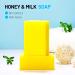 Buy Honey Milk Soap - Moisturizing Pore Cleansing & Wrinkle Reducing - 120g (4.23oz) | Best for Skin Repair - International Shipping - Buy Online on GoSupps.com