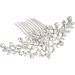 Ipetboom Hair Comb Crystal Headpiece Silver Crystal Hair Combs Accesorios Para Mujer Women Headpiece Silver Headpiece Prom Hair Accessories Rhinestone Comb Tiara Vintage Entrained Women's - Buy Online on GoSupps.com