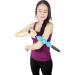 Coolife Fascia Muscle Roller - Cellulite Massager for Neck, Legs, Back - Deep Tissue Massage Stick with 3 Balls - Light Blue - Buy Online on GoSupps.com