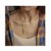Edary Boho Star Necklace Gold Tassel Necklaces Jewelry Accessories for Women.